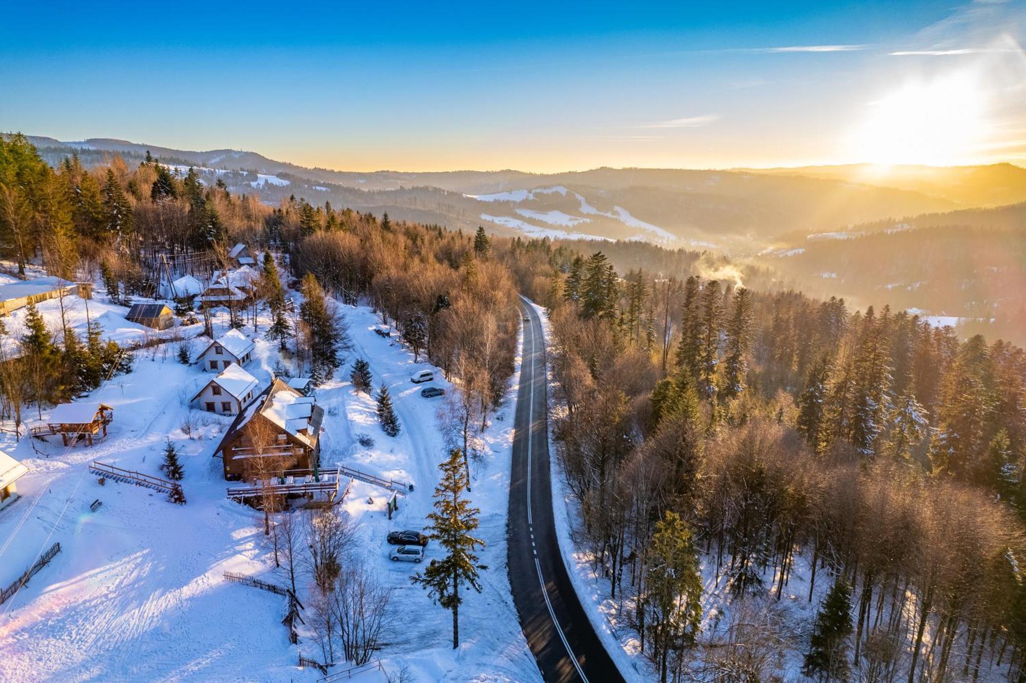 Domki - Zajazd Zielenska Polana Visla Exteriér fotografie
